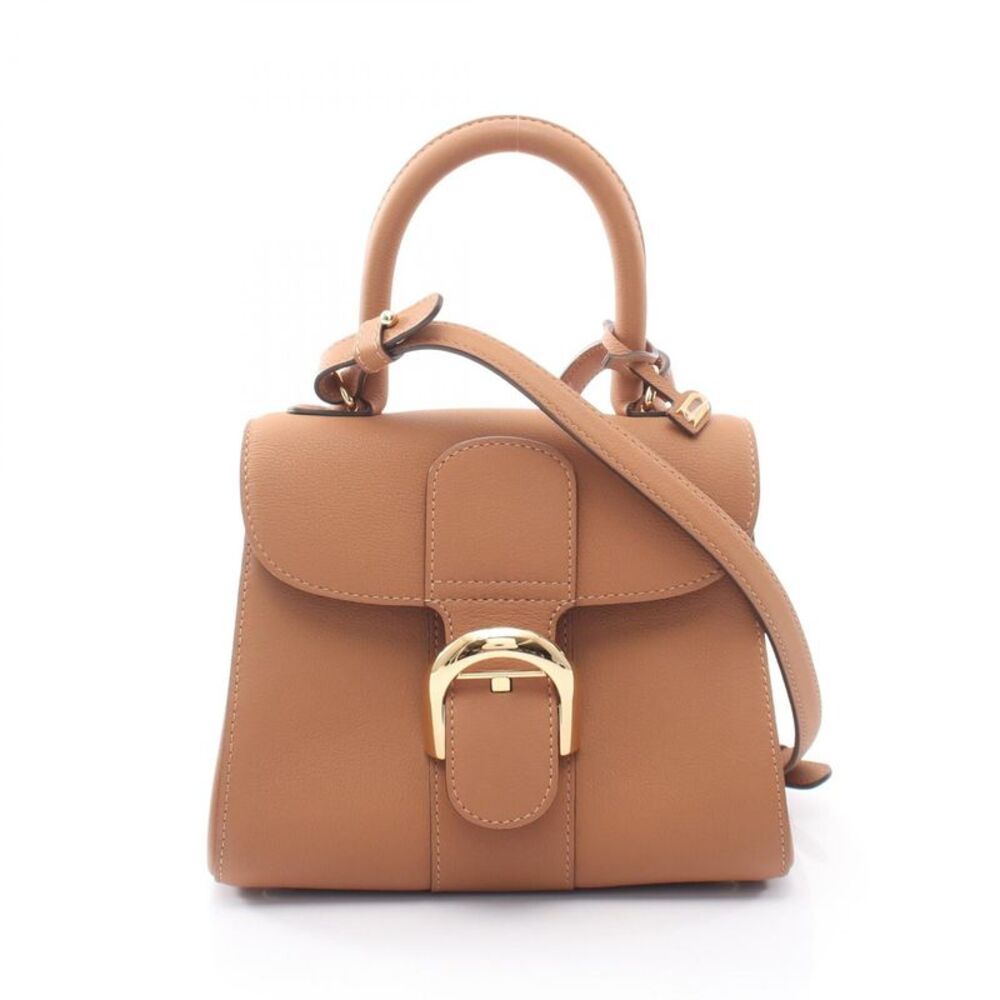 Delvaux Brillant Mini Leather 2way Handbag